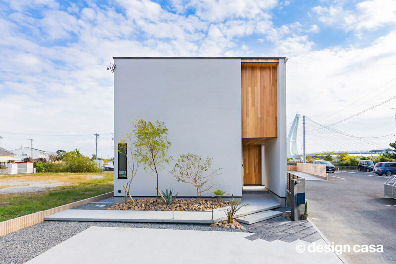 開放的な2階リビングのお家