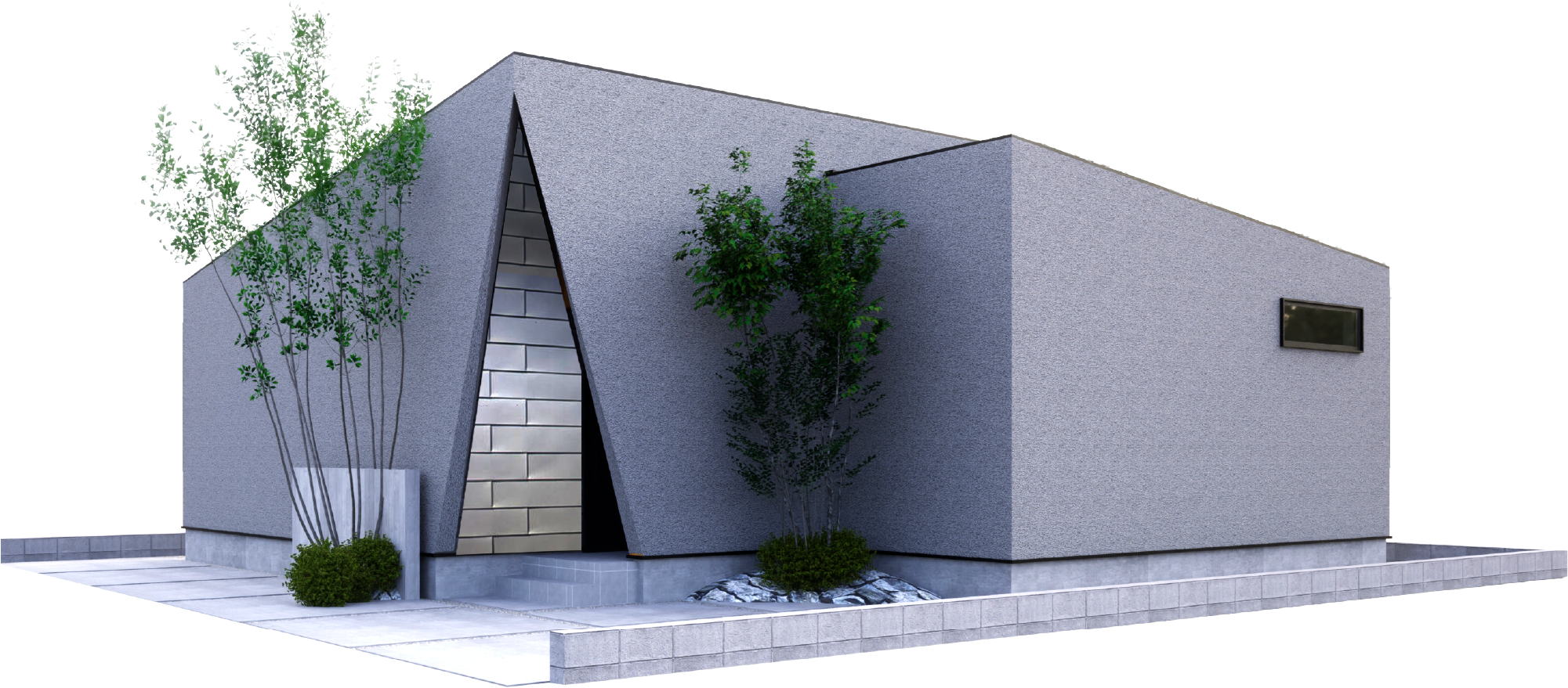 建築家と建てたモデルハウス - 外観